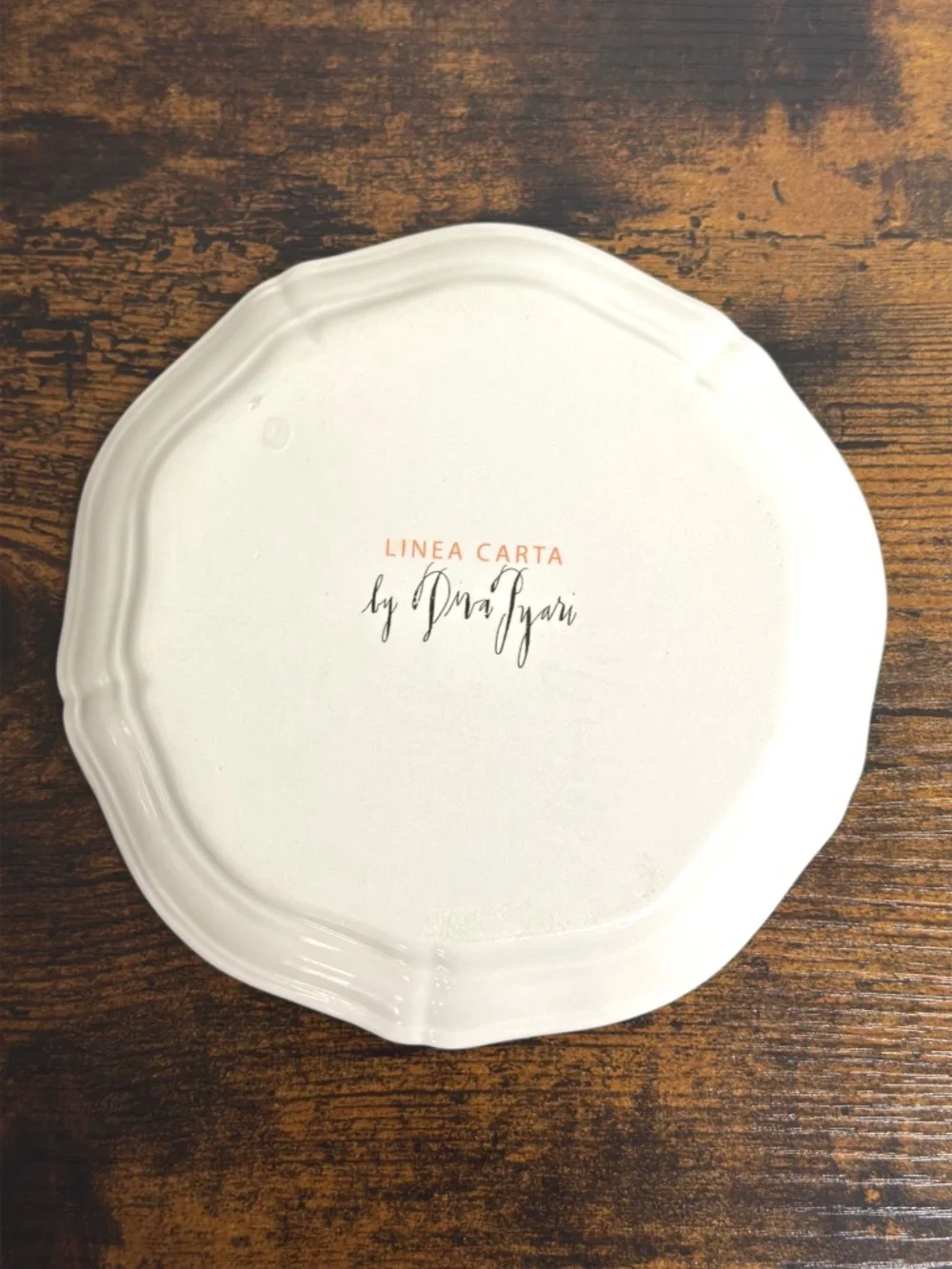 Linea Carta by Diva Pyari D for Delightful Plate